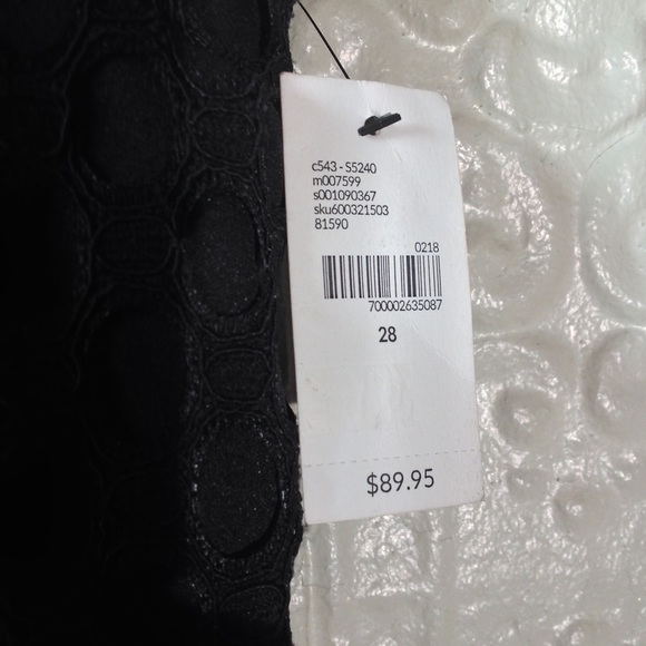 Lane Bryant sleeveless black dress Size 28 Lovely! - Picture 6 of 8